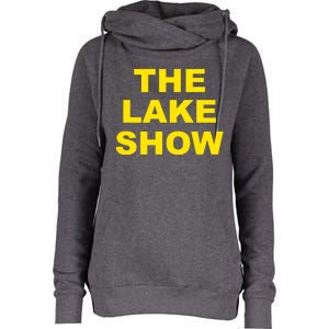 The Lake Show Basketball Los Angeles Womens Funnel Neck Pullover Hood