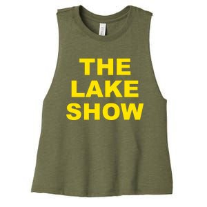 The Lake Show Basketball Los Angeles Women's Racerback Cropped Tank