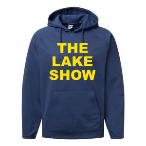 The Lake Show Basketball Los Angeles Performance Fleece Hoodie