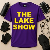 The Lake Show Basketball Los Angeles Cooling Performance Crew T-Shirt