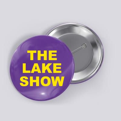 The Lake Show Basketball Los Angeles Button