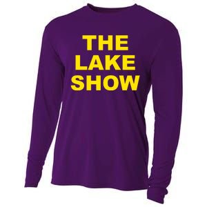 The Lake Show Basketball Los Angeles Cooling Performance Long Sleeve Crew