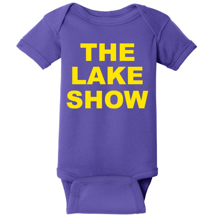 The Lake Show Basketball Los Angeles Baby Bodysuit