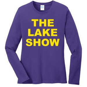 The Lake Show Basketball Los Angeles Ladies Long Sleeve Shirt