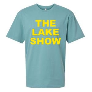 The Lake Show Basketball Los Angeles Sueded Cloud Jersey T-Shirt