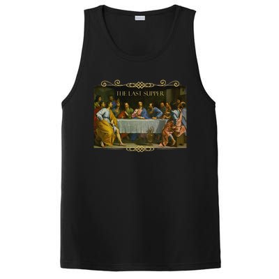 The Last Supper Painting Catholic Easter Jesus Lent PosiCharge Competitor Tank