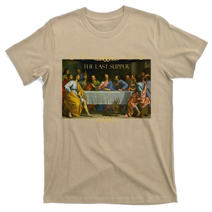 The Last Supper Painting Catholic Easter Jesus Lent T-Shirt