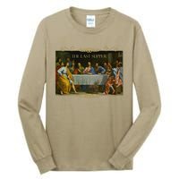 The Last Supper Painting Catholic Easter Jesus Lent Tall Long Sleeve T-Shirt