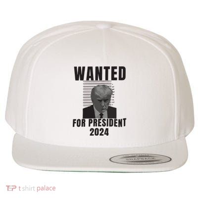Trump Legend Save America Trump Not Guilty Wool Snapback Cap