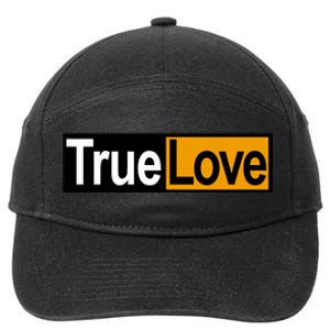 True Love Spoof Logo 7-Panel Snapback Hat