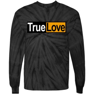 True Love Spoof Logo Tie-Dye Long Sleeve Shirt