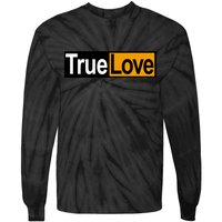 True Love Spoof Logo Tie-Dye Long Sleeve Shirt