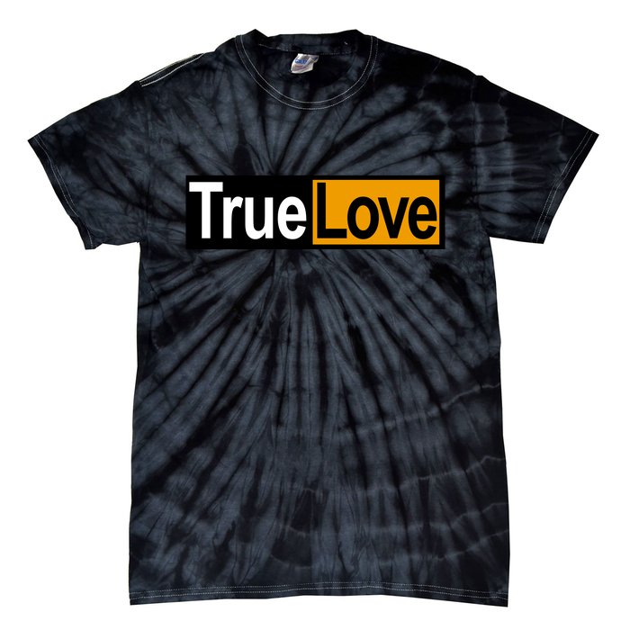 True Love Spoof Logo Tie-Dye T-Shirt