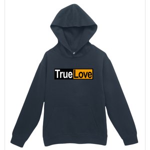 True Love Spoof Logo Urban Pullover Hoodie