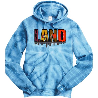 The Land Sports Fan Gear Tie Dye Hoodie