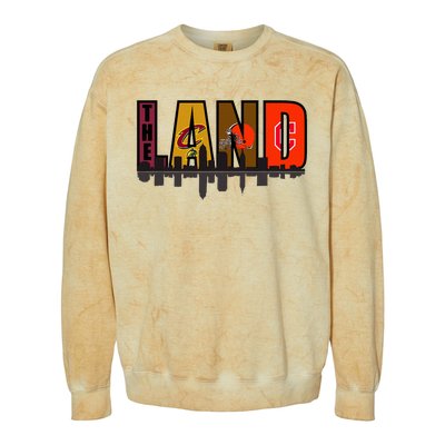 The Land Sports Fan Gear Colorblast Crewneck Sweatshirt