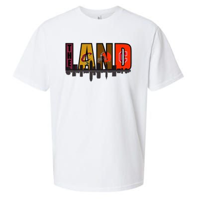 The Land Sports Fan Gear Sueded Cloud Jersey T-Shirt