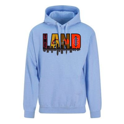 The Land Sports Fan Gear Unisex Surf Hoodie