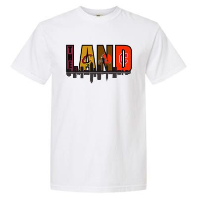 The Land Sports Fan Gear Garment-Dyed Heavyweight T-Shirt