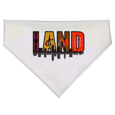 The Land Sports Fan Gear USA-Made Doggie Bandana