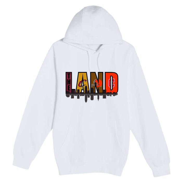 The Land Sports Fan Gear Premium Pullover Hoodie