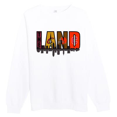 The Land Sports Fan Gear Premium Crewneck Sweatshirt