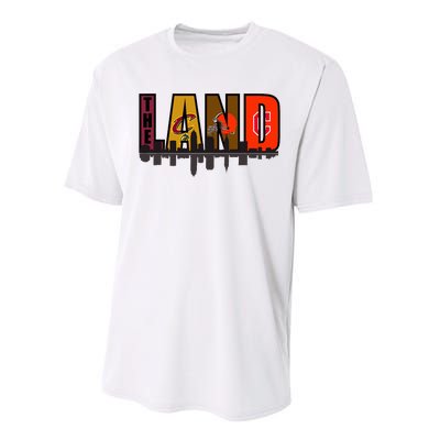 The Land Sports Fan Gear Performance Sprint T-Shirt