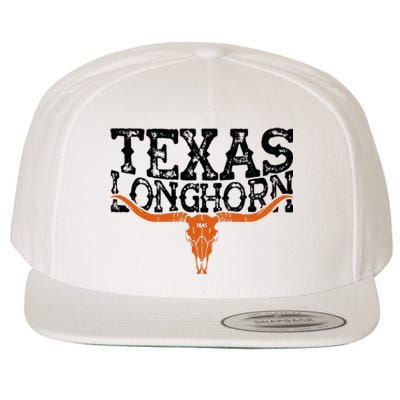 Texas Lone Star State Since 1845 Cowboy And Rodeo Texas Wool Snapback Cap