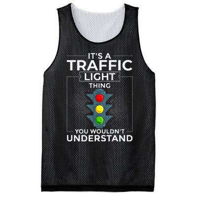 Traffic Light Sign Green Yellow Red Stop Stoplight Mesh Reversible Basketball Jersey Tank