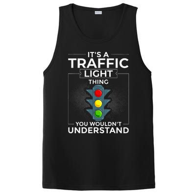 Traffic Light Sign Green Yellow Red Stop Stoplight PosiCharge Competitor Tank