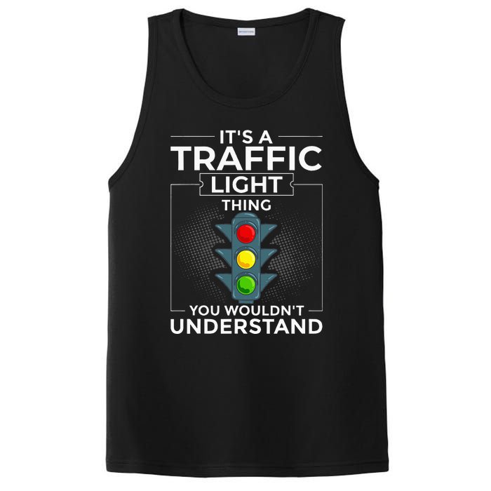 Traffic Light Sign Green Yellow Red Stop Stoplight PosiCharge Competitor Tank