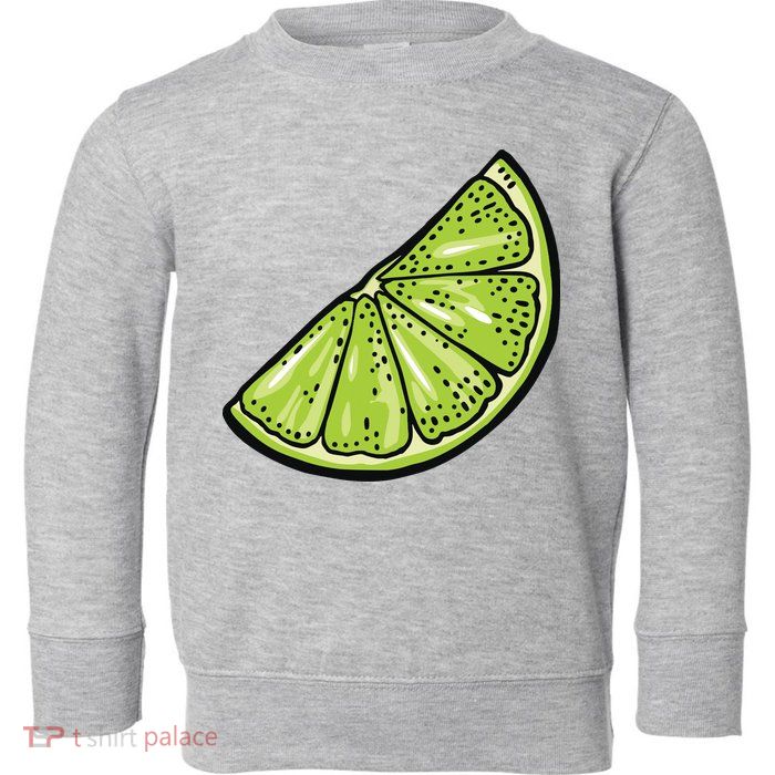 Tequila Lime Salt Halloween Costume Group Matching Toddler Sweatshirt