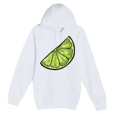Tequila Lime Salt Halloween Costume Group Matching Premium Pullover Hoodie