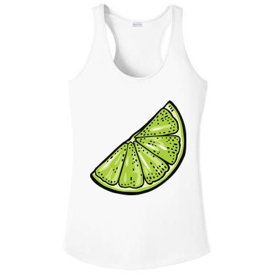 Tequila Lime Salt Halloween Costume Group Matching Ladies PosiCharge Competitor Racerback Tank