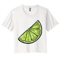Tequila Lime Salt Halloween Costume Group Matching Crop Top