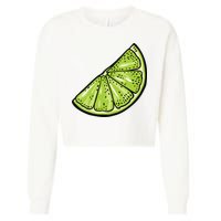 Tequila Lime Salt Halloween Costume Group Matching Cropped Pullover Crew