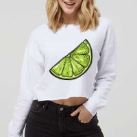 Tequila Lime Salt Halloween Costume Group Matching Cropped Pullover Crew