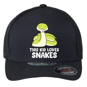 This Loves Snakes Toddlers Snakes Flexfit Unipanel Trucker Cap