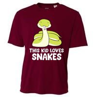 This Loves Snakes Toddlers Snakes Cooling Performance Crew T-Shirt