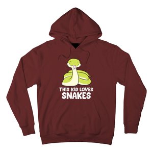 This Loves Snakes Toddlers Snakes Hoodie