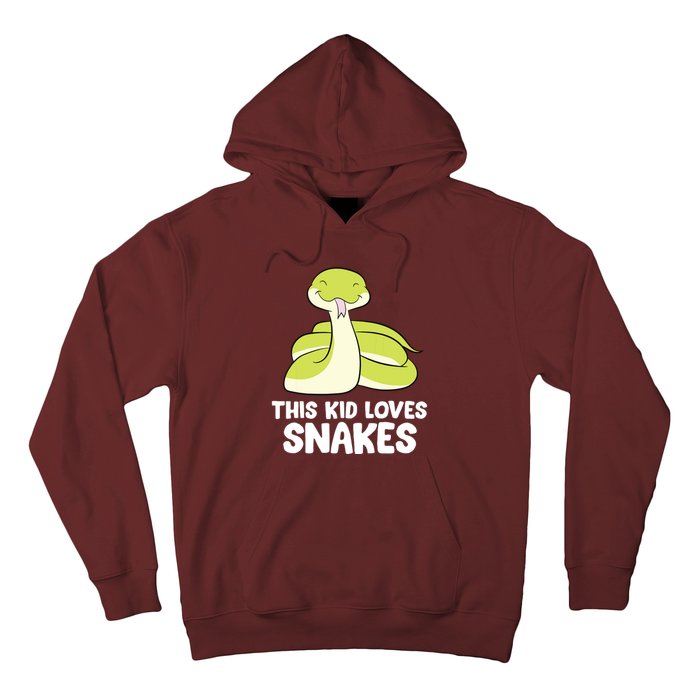 This Loves Snakes Toddlers Snakes Hoodie