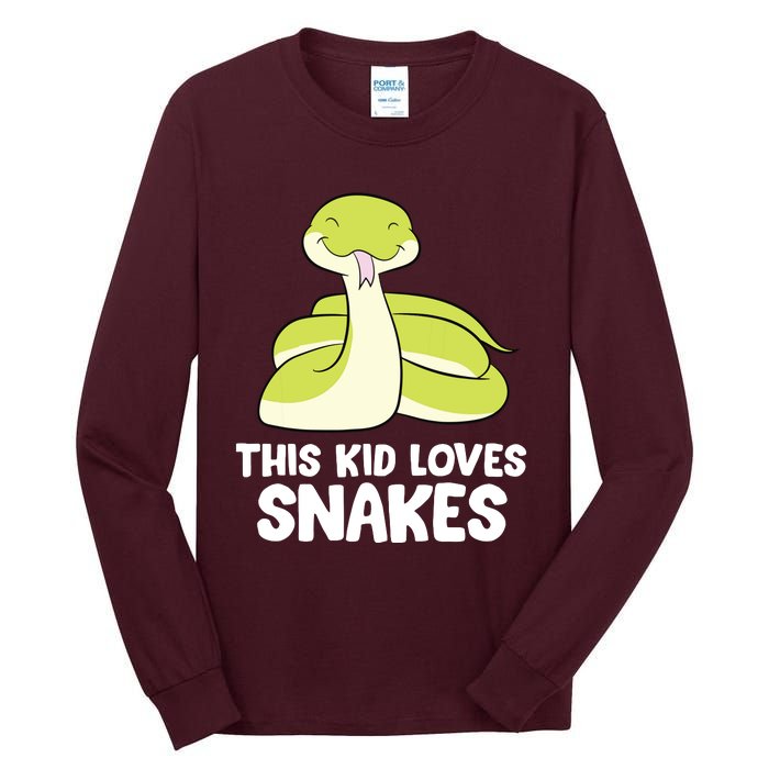 This Loves Snakes Toddlers Snakes Tall Long Sleeve T-Shirt