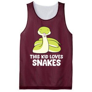 This Loves Snakes Toddlers Snakes Mesh Reversible Basketball Jersey Tank