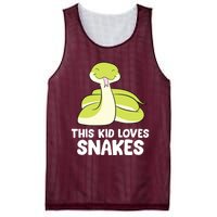 This Loves Snakes Toddlers Snakes Mesh Reversible Basketball Jersey Tank