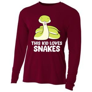 This Loves Snakes Toddlers Snakes Cooling Performance Long Sleeve Crew