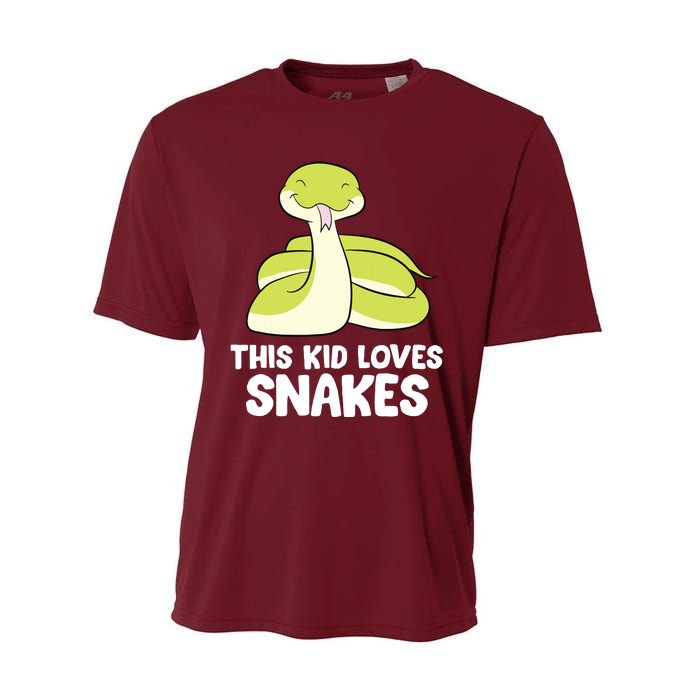 This Loves Snakes Toddlers Snakes Performance Sprint T-Shirt