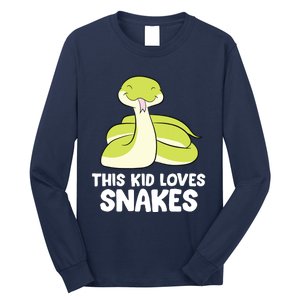 This Loves Snakes Toddlers Snakes Long Sleeve Shirt