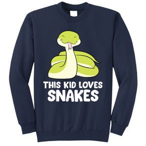 This Loves Snakes Toddlers Snakes Sweatshirt