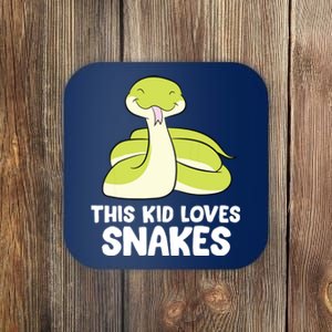 This Loves Snakes Toddlers Snakes Coaster