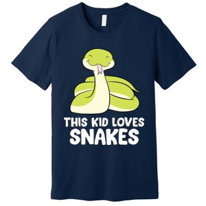 This Loves Snakes Toddlers Snakes Premium T-Shirt